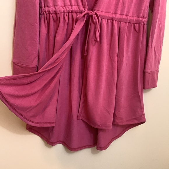 Mai Soli | NWT Tie Adjustable Waist Open Front Tunic Top Dress Swim Coverup S - Picture 16 of 17